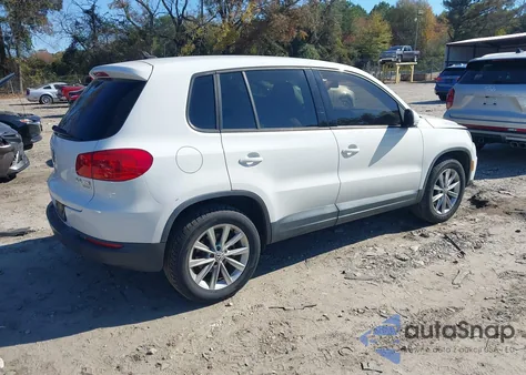 2014 Volkswagen Tiguan Se из США, поврежденный, VIN WVGBV3AX1EW042765